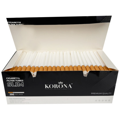 Гільзи для сигарет Korona Slim 250 штук