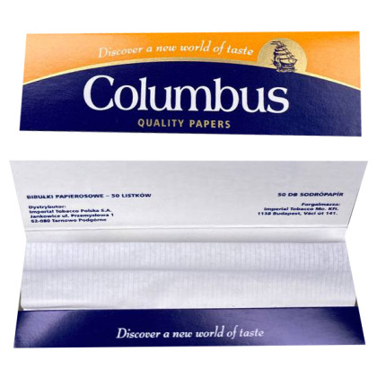 Папір для самокруток Columbus